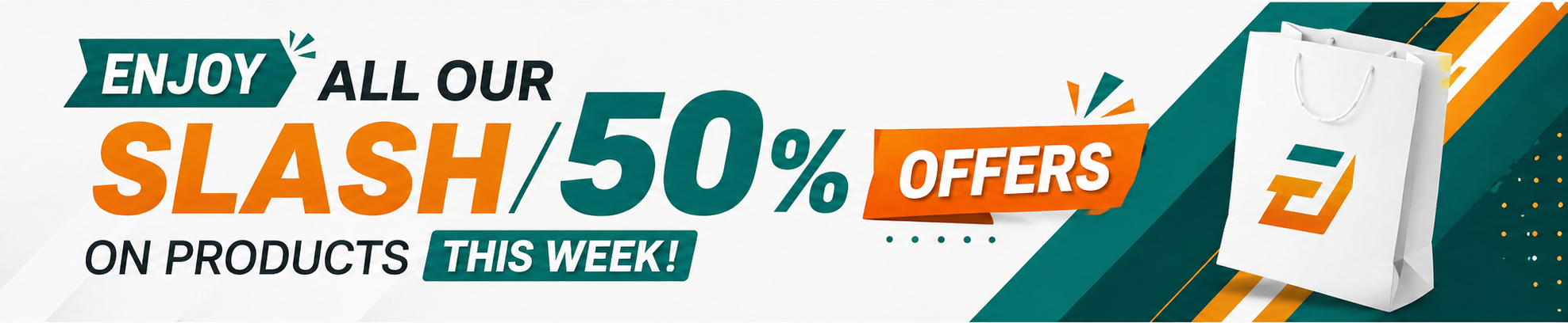 50% Flash sales