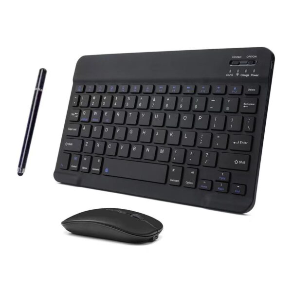 Teklofts Wireless Keyboard and Mouse Combo – 2.4GHz Ultra Slim Silent Keyboard Mouse Set, Compact Wireless Keyboard for Windows, Mac, iOS, Android & Tablet, Long Battery Life, Plug & Play