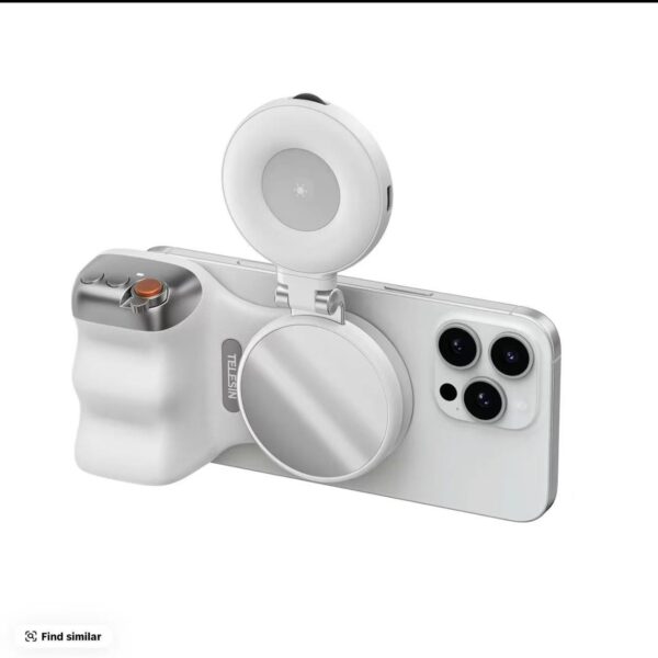 One-Hand Camera Control for Better Content Creation Capture photos and videos comfortably with the Teklofts Snapshot Pro magnetic camera grip